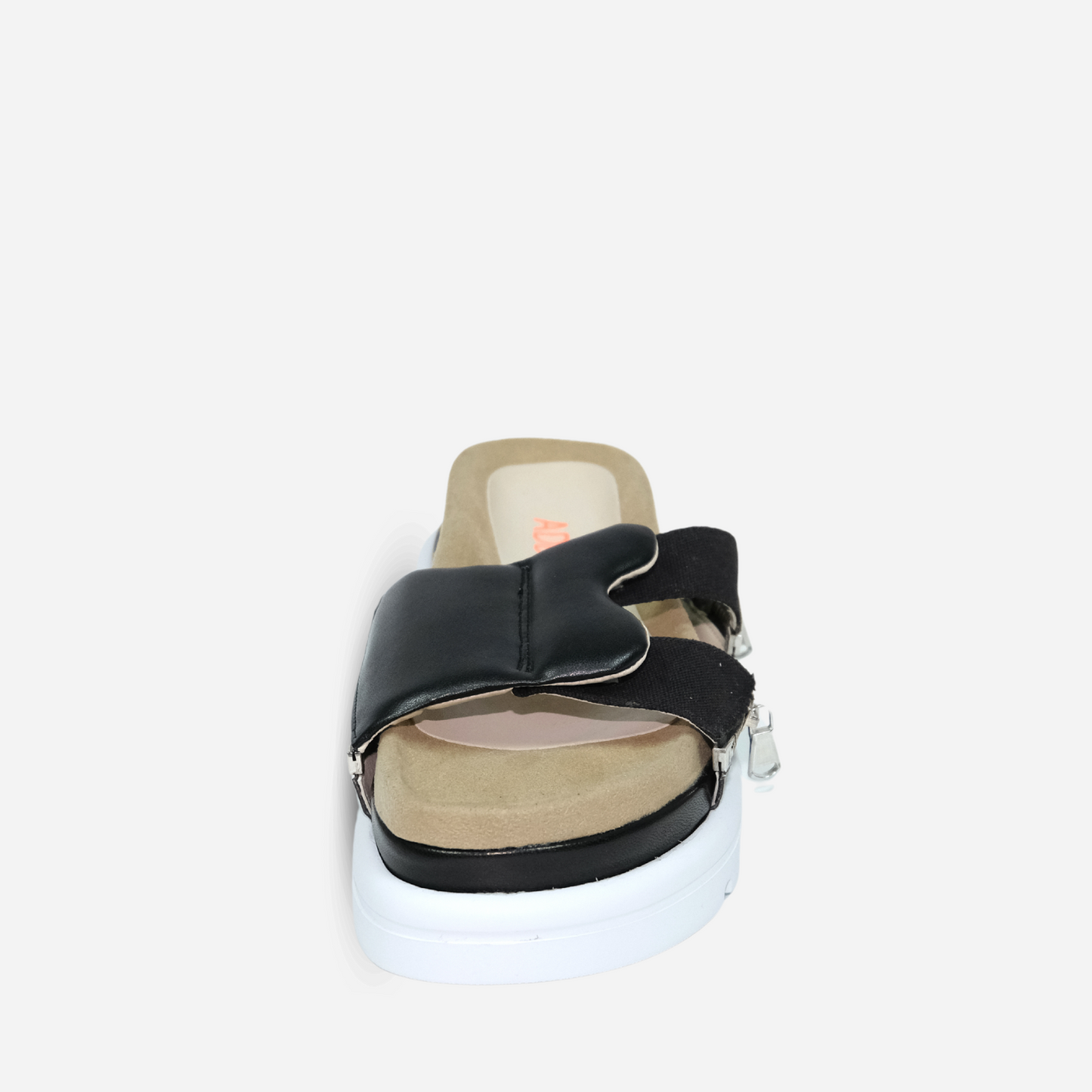 Black & Silver Sandal
