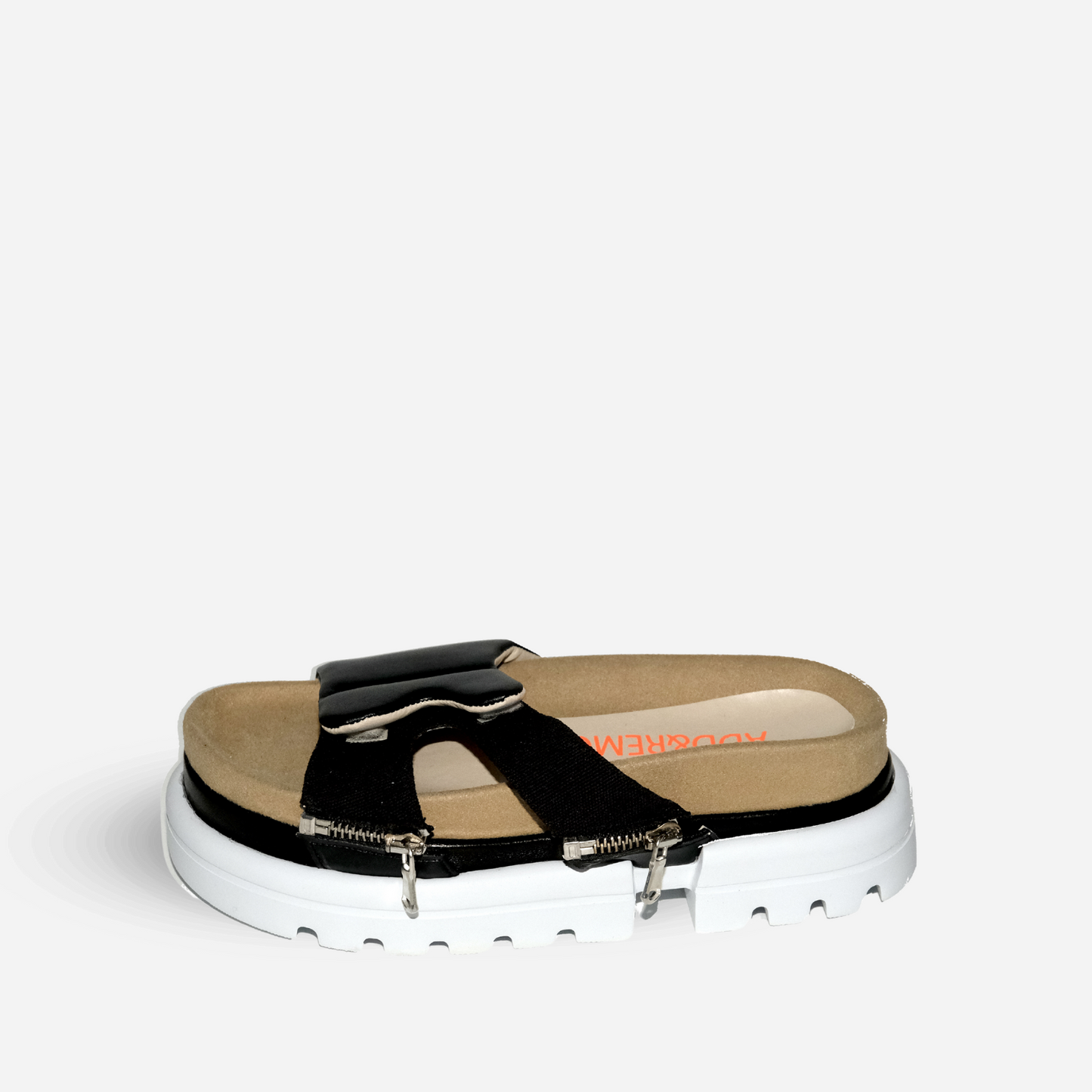 Black & Silver Sandal