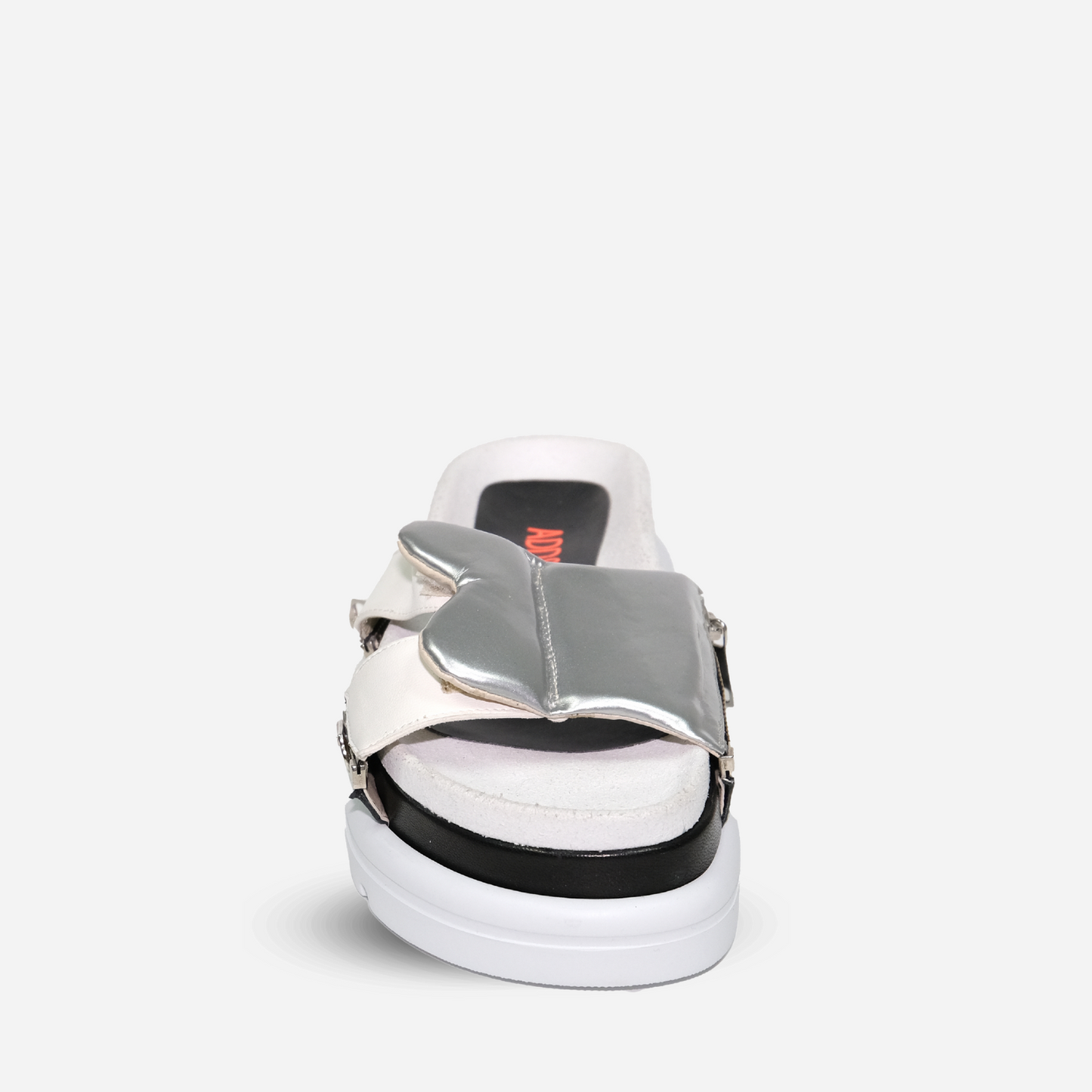 Black & Silver Sandal
