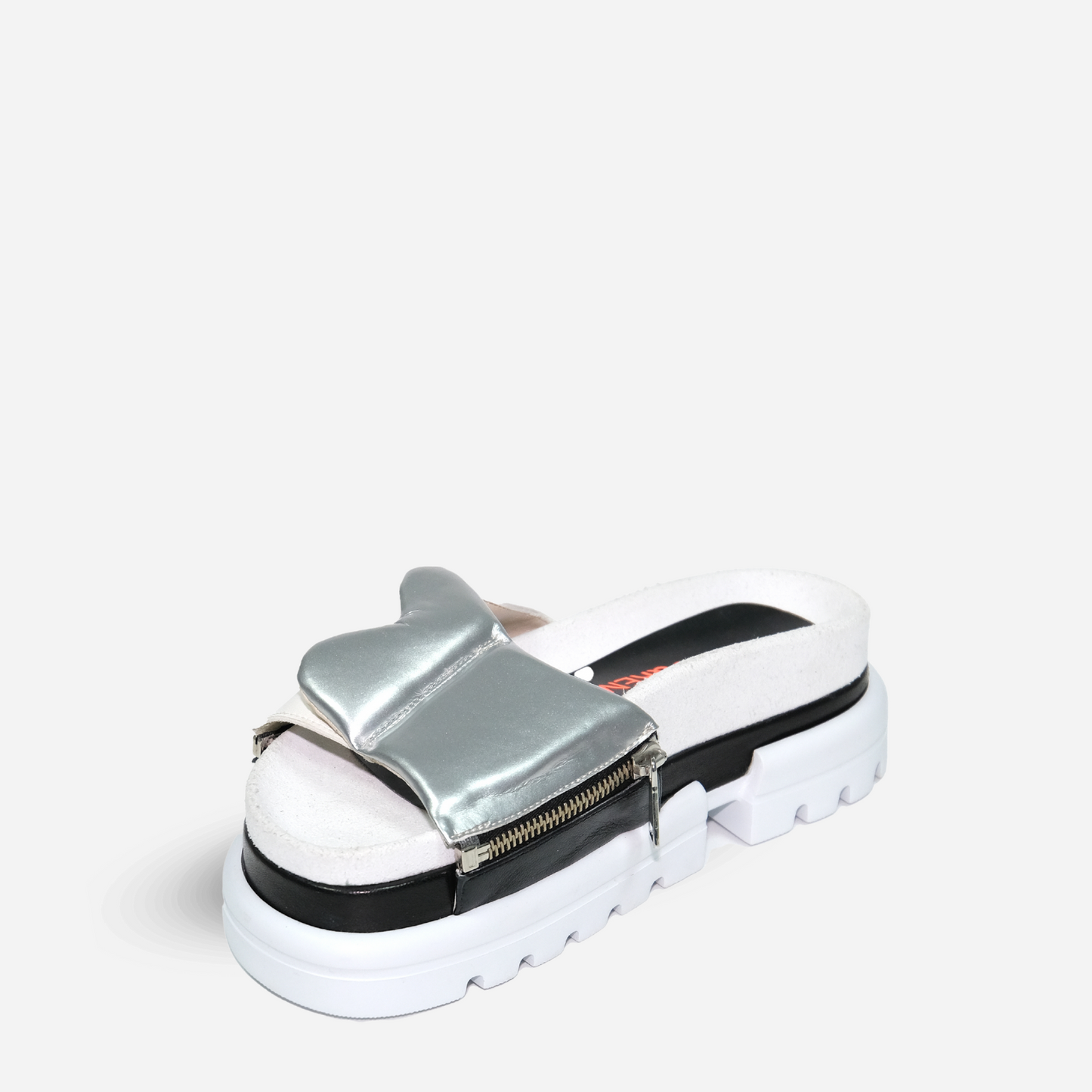 Black & Silver Sandal