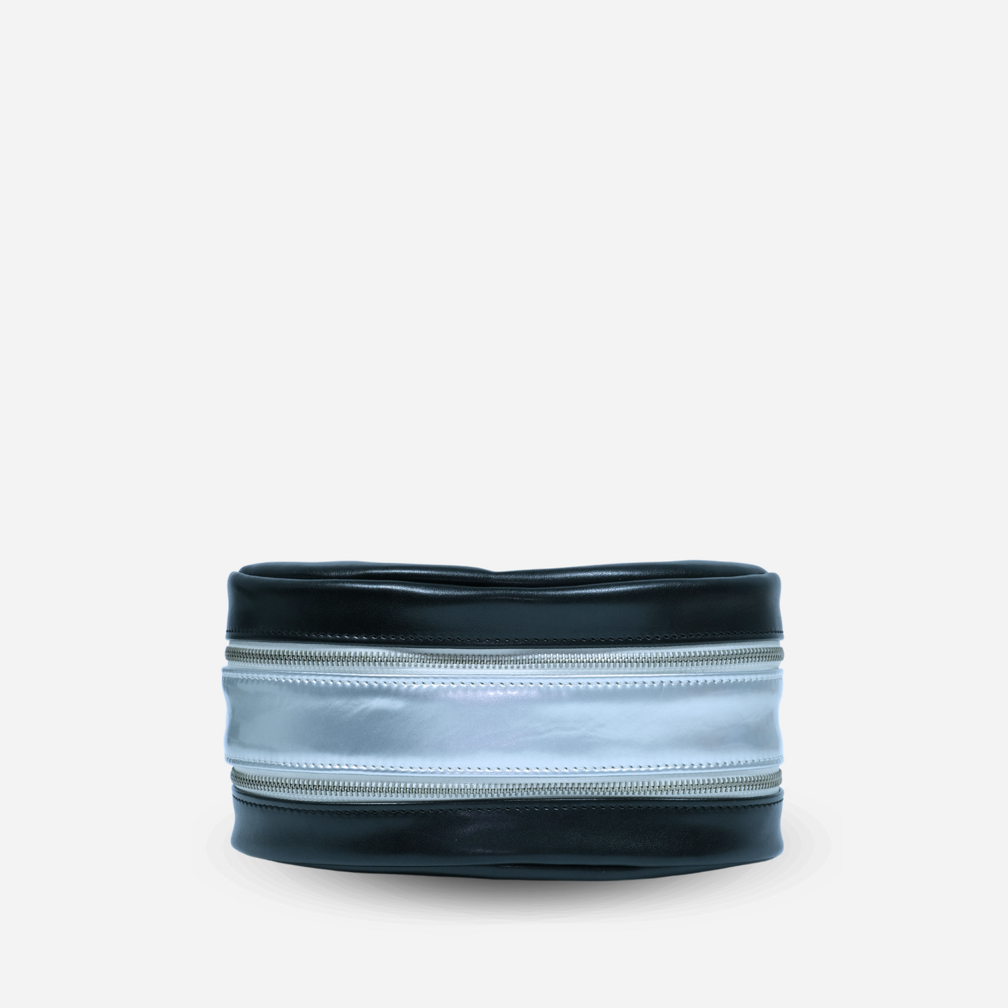 Pouch with additional band in Swarovski stones