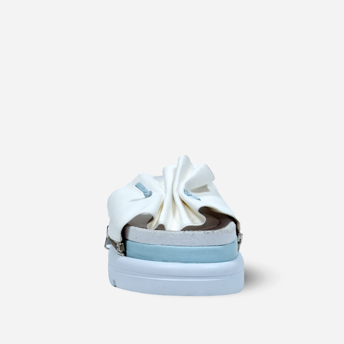 White & Sky Sandal