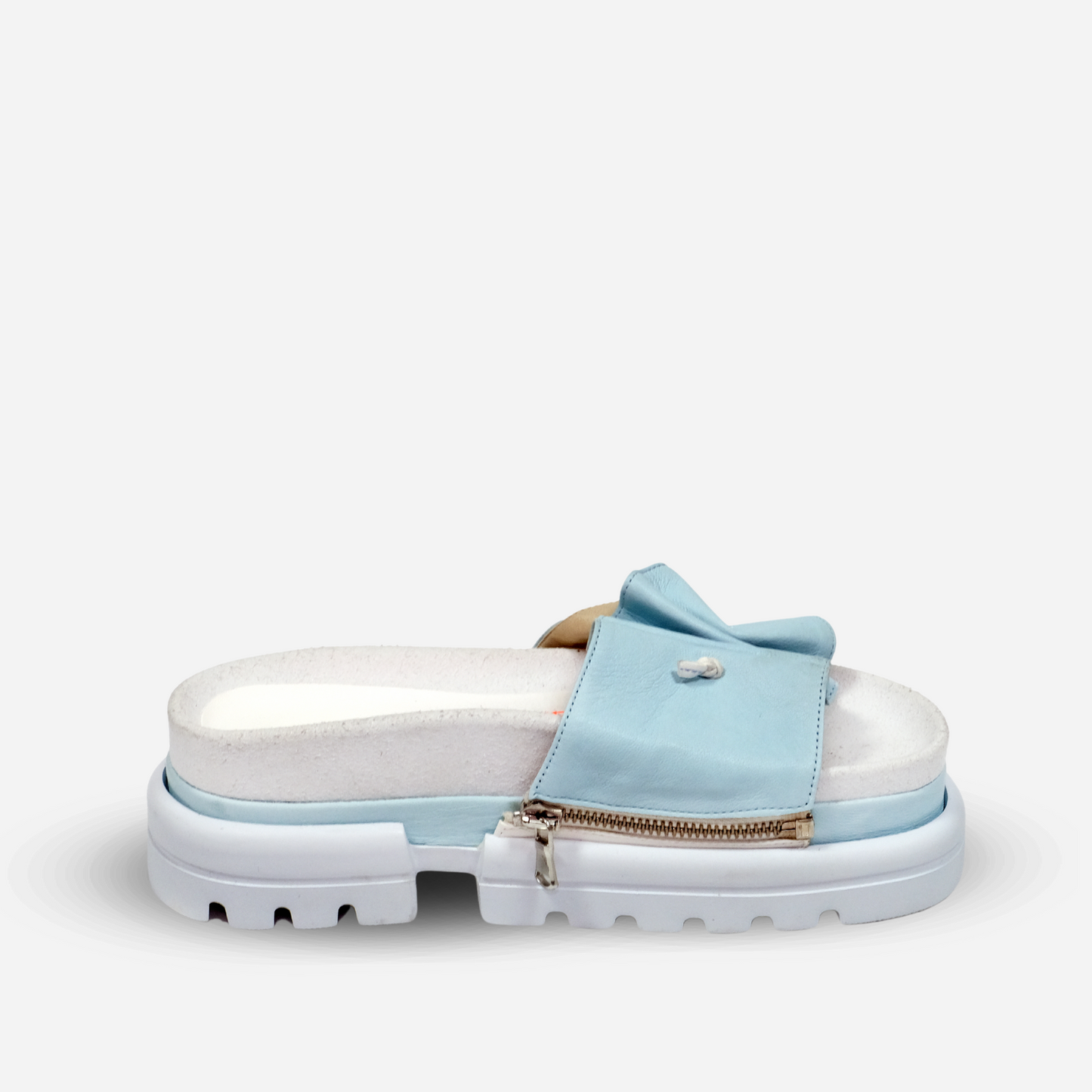 White & Sky Sandal