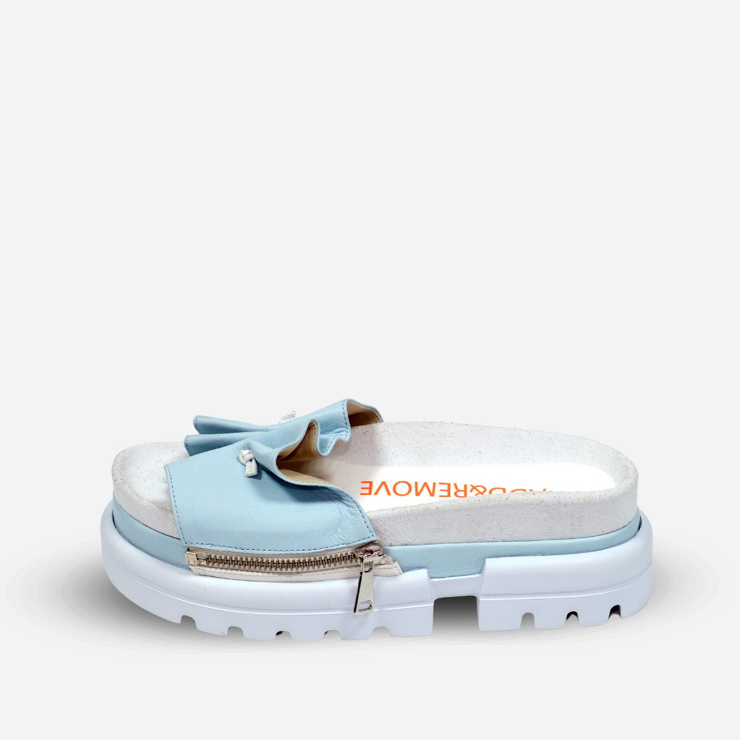 White & Sky Sandal