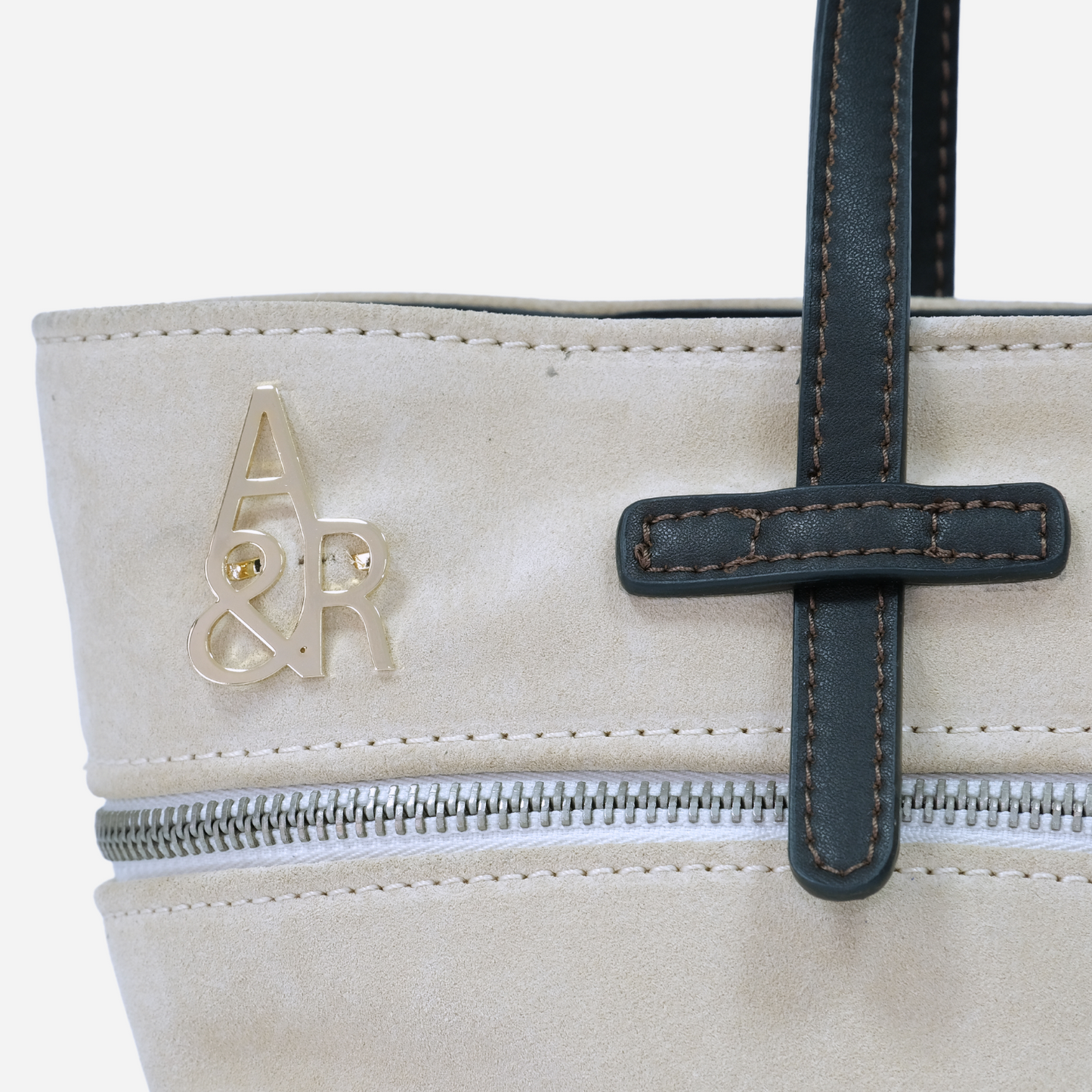 Orange and Beige Bag
