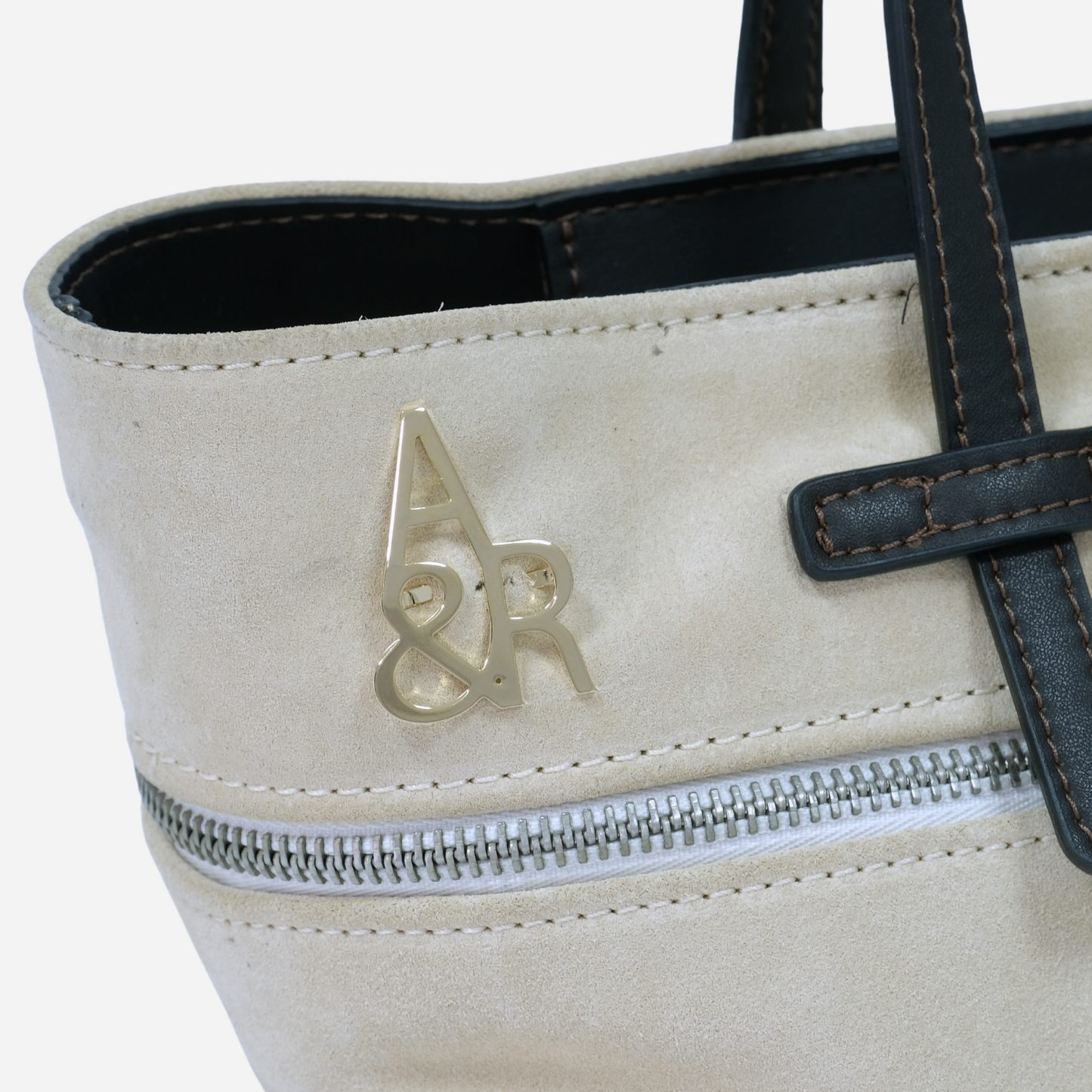 Orange and Beige Bag