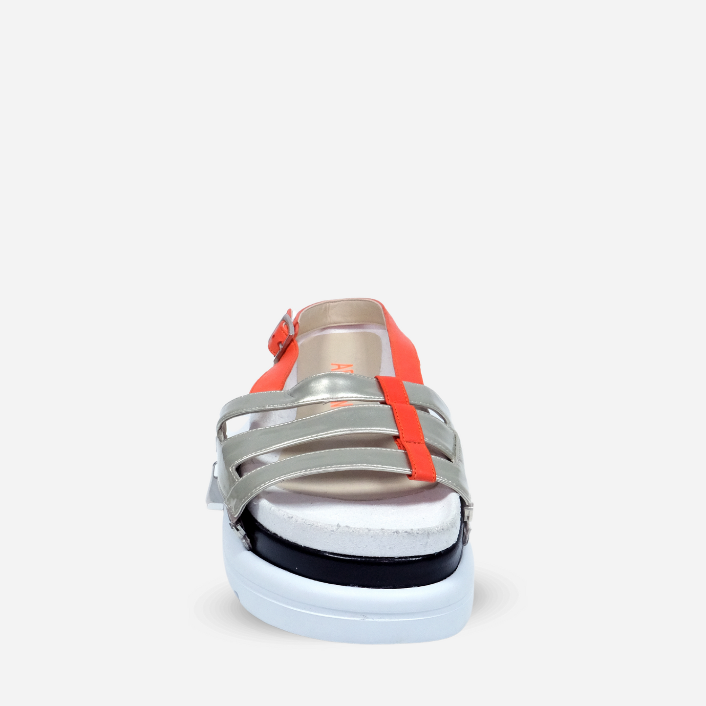 Orange & Black Sandal