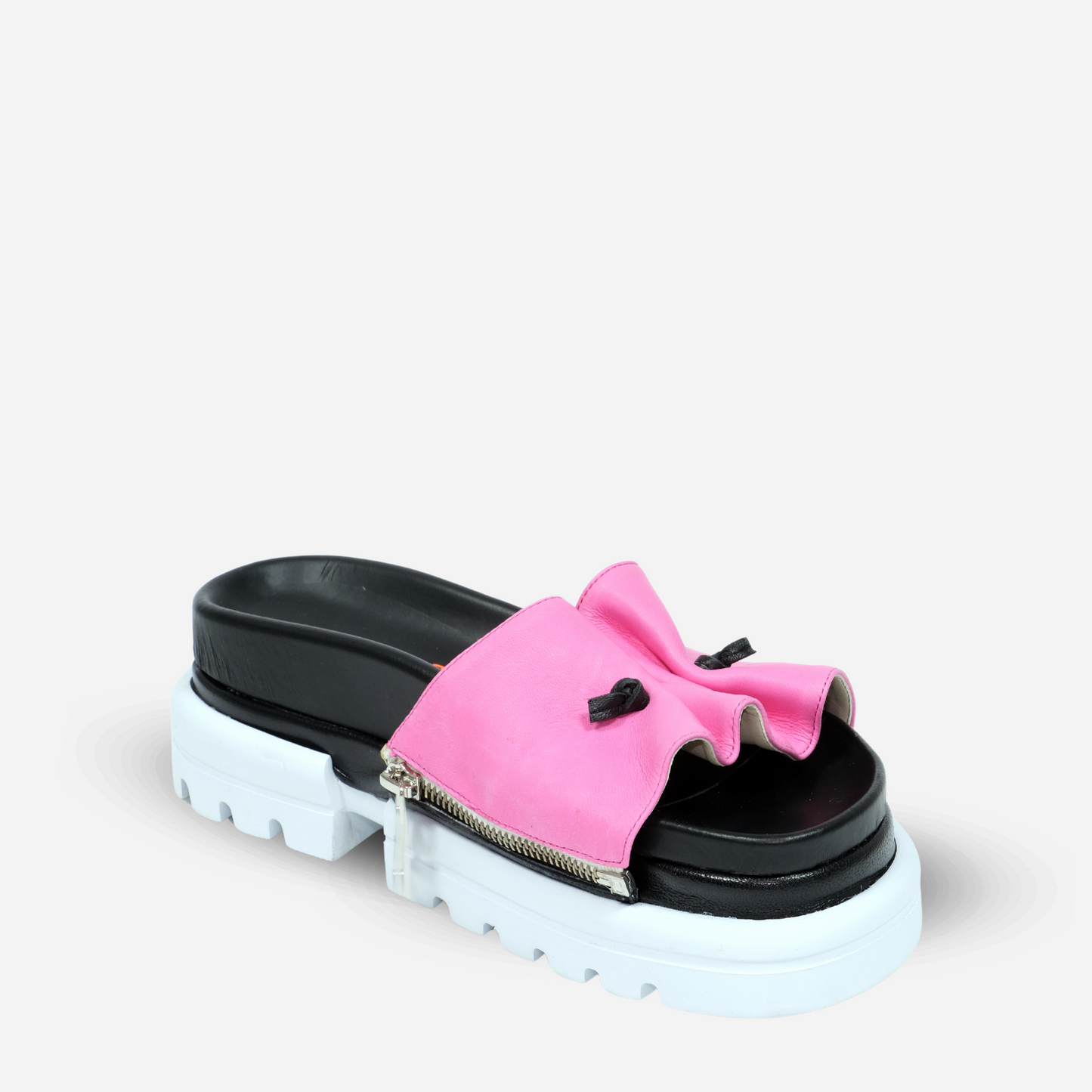 Violet & Black Sandal