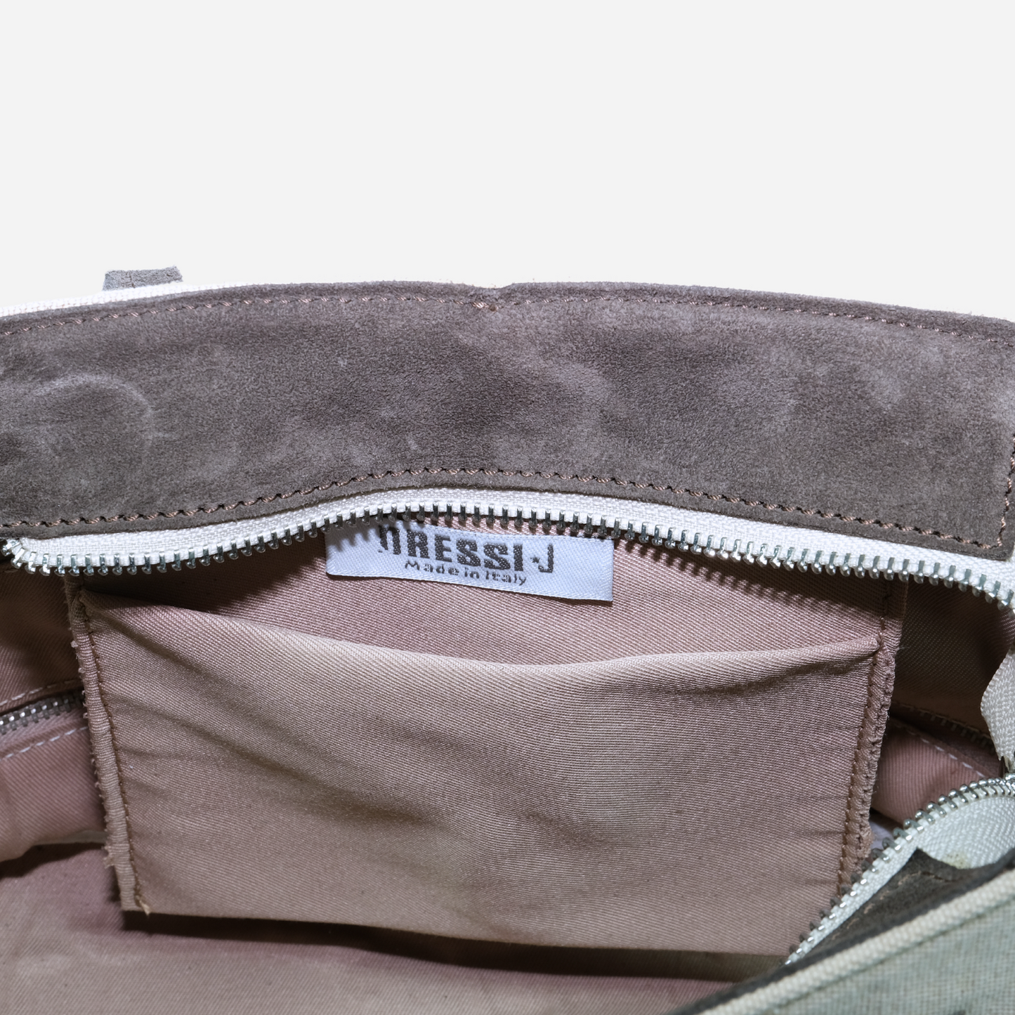 Orange, Beige and Brown Bag