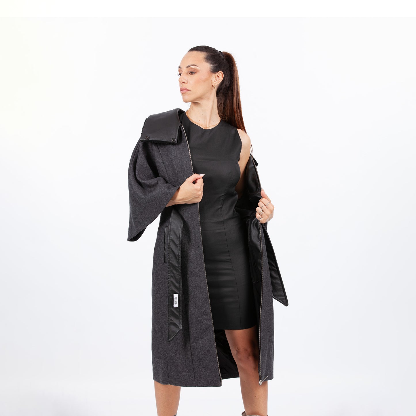 K-Coat with removable collar.