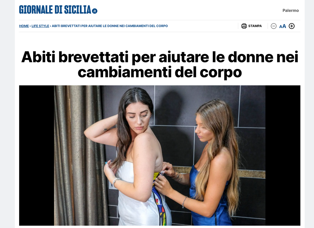 Patented clothes to help women with body changes