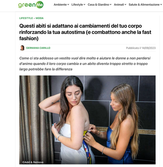 These clothes adapt to your body's changes, strengthening your self-esteem (and also fighting fast fashion)