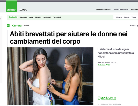 Patented clothes to help women with body changes